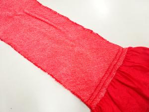 正絹　振袖用　絞り　帯揚げ